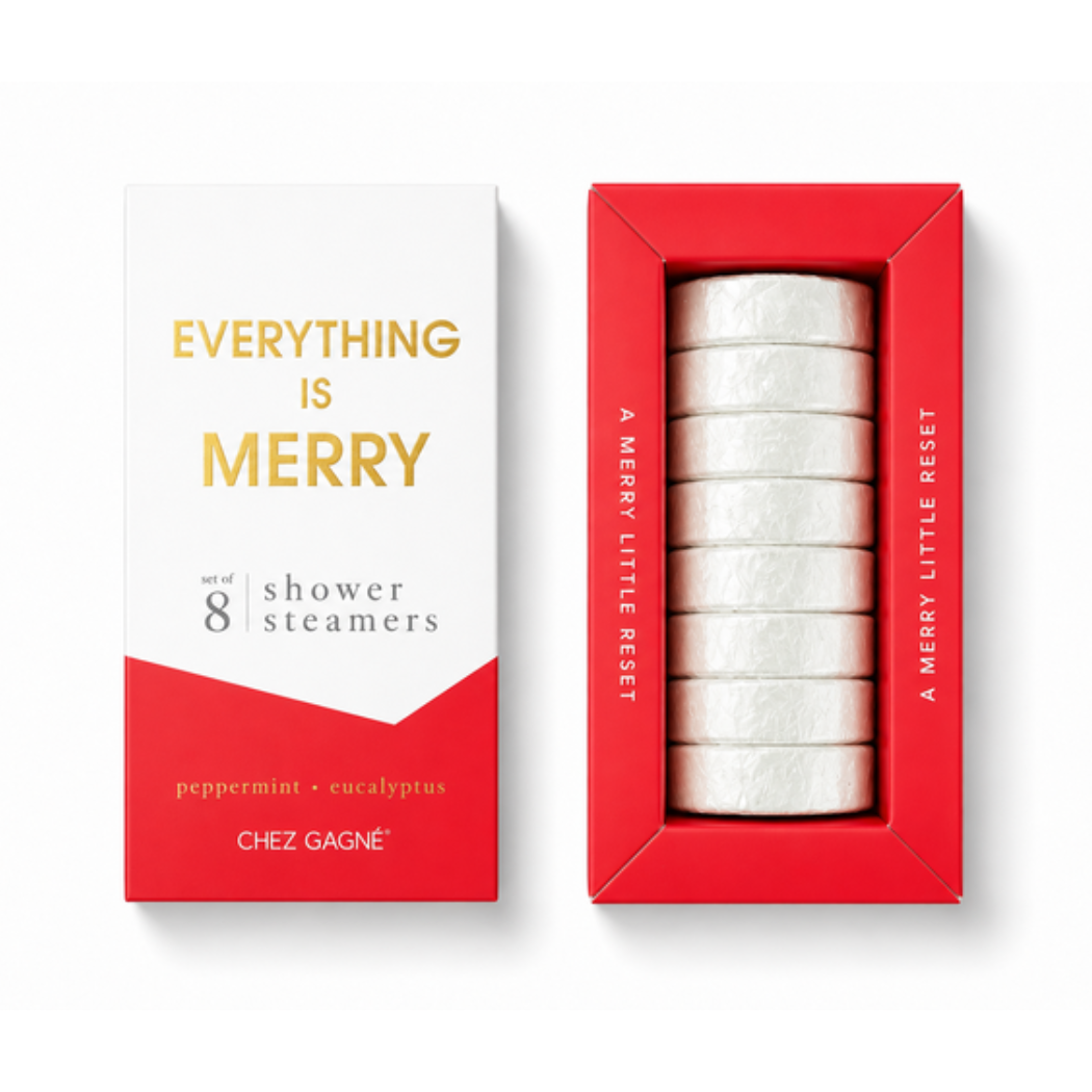 Everything is Merry Shower Steamers (Peppermint + Eucalyptus)
