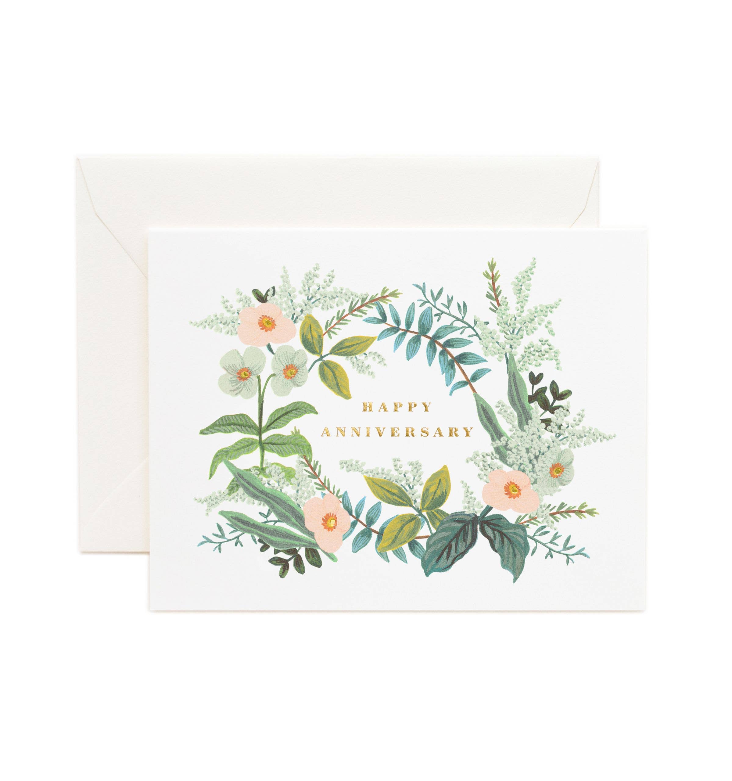 Happy Anniversary Bouquet Card