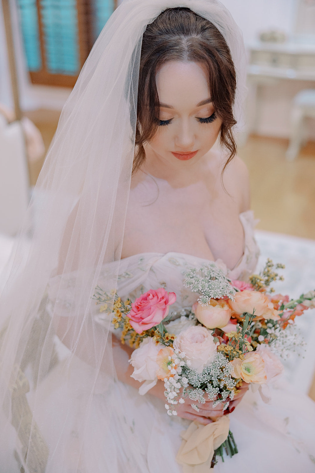 Bridal Bouquet Garden Style Petite