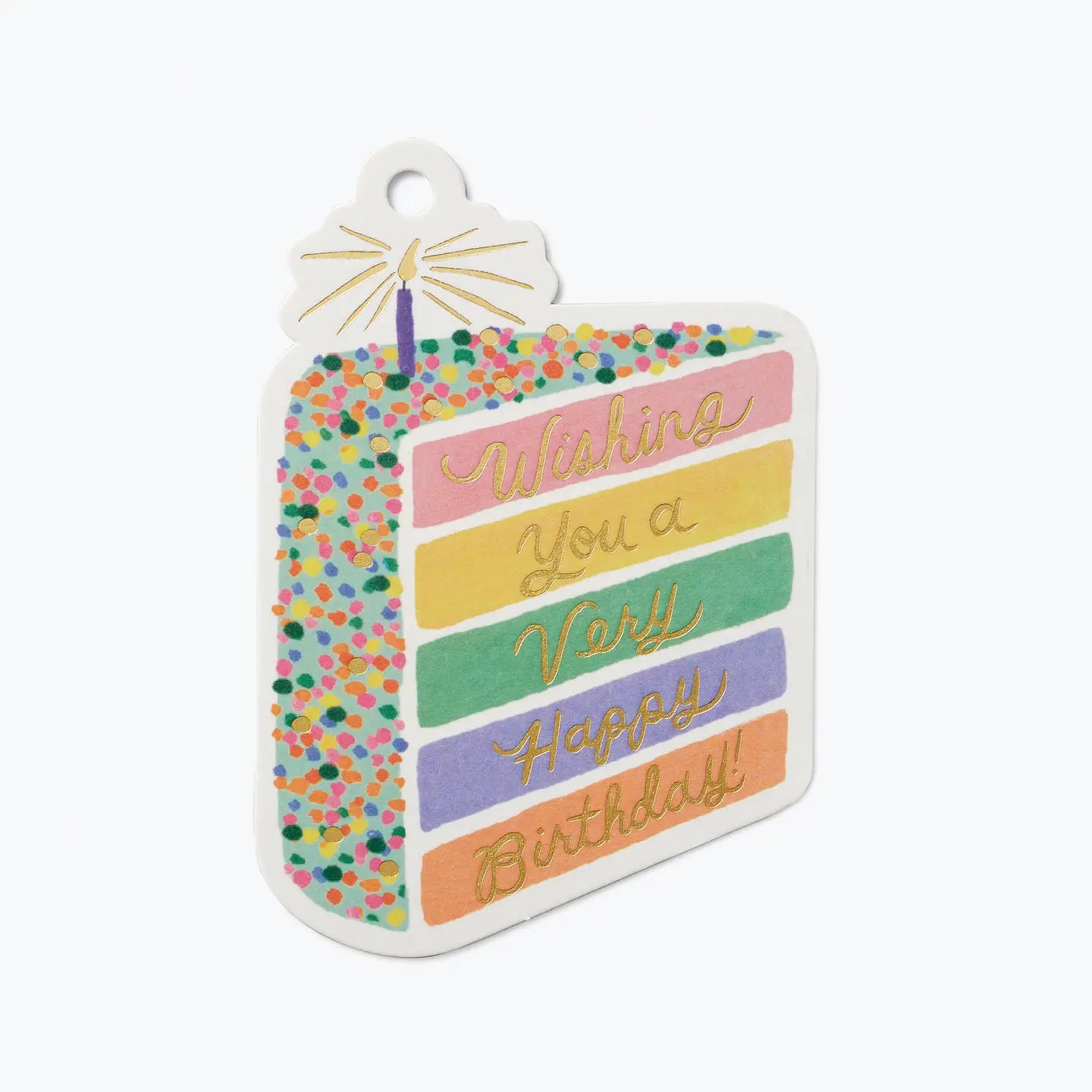 Mini Birthday Cake Gift Tag