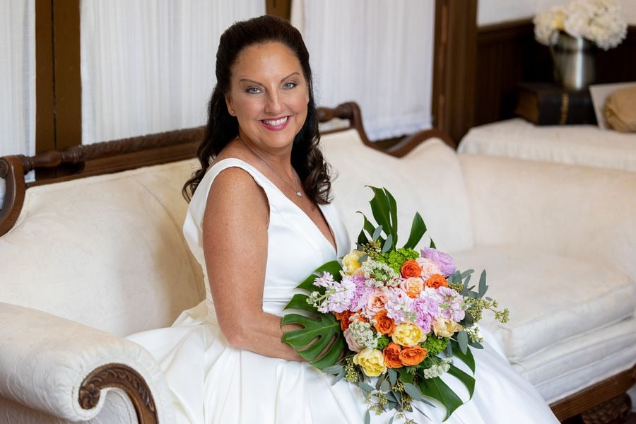 Bridal Bouquet Garden Style Grand