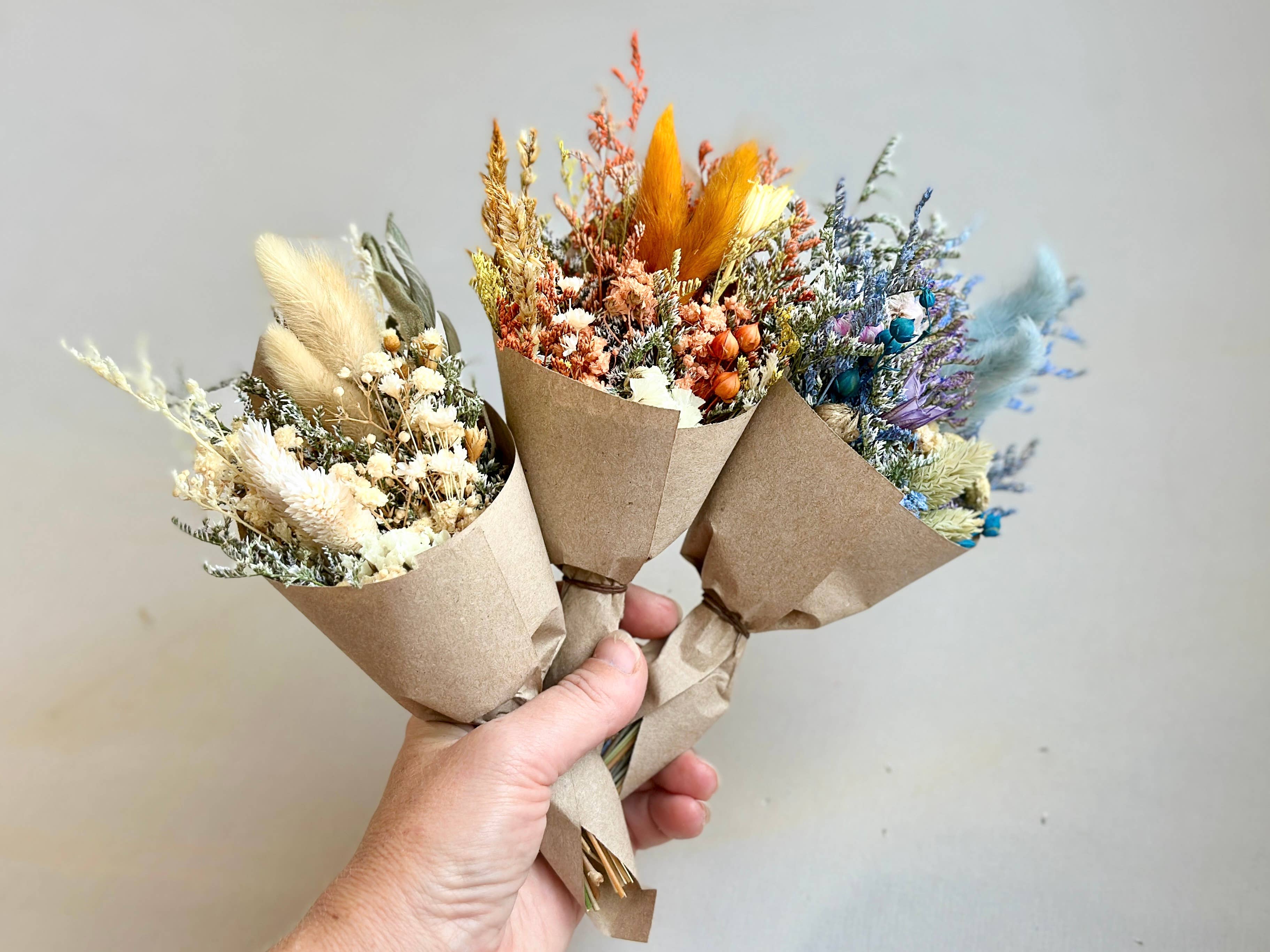 Mini Dried Bouquets