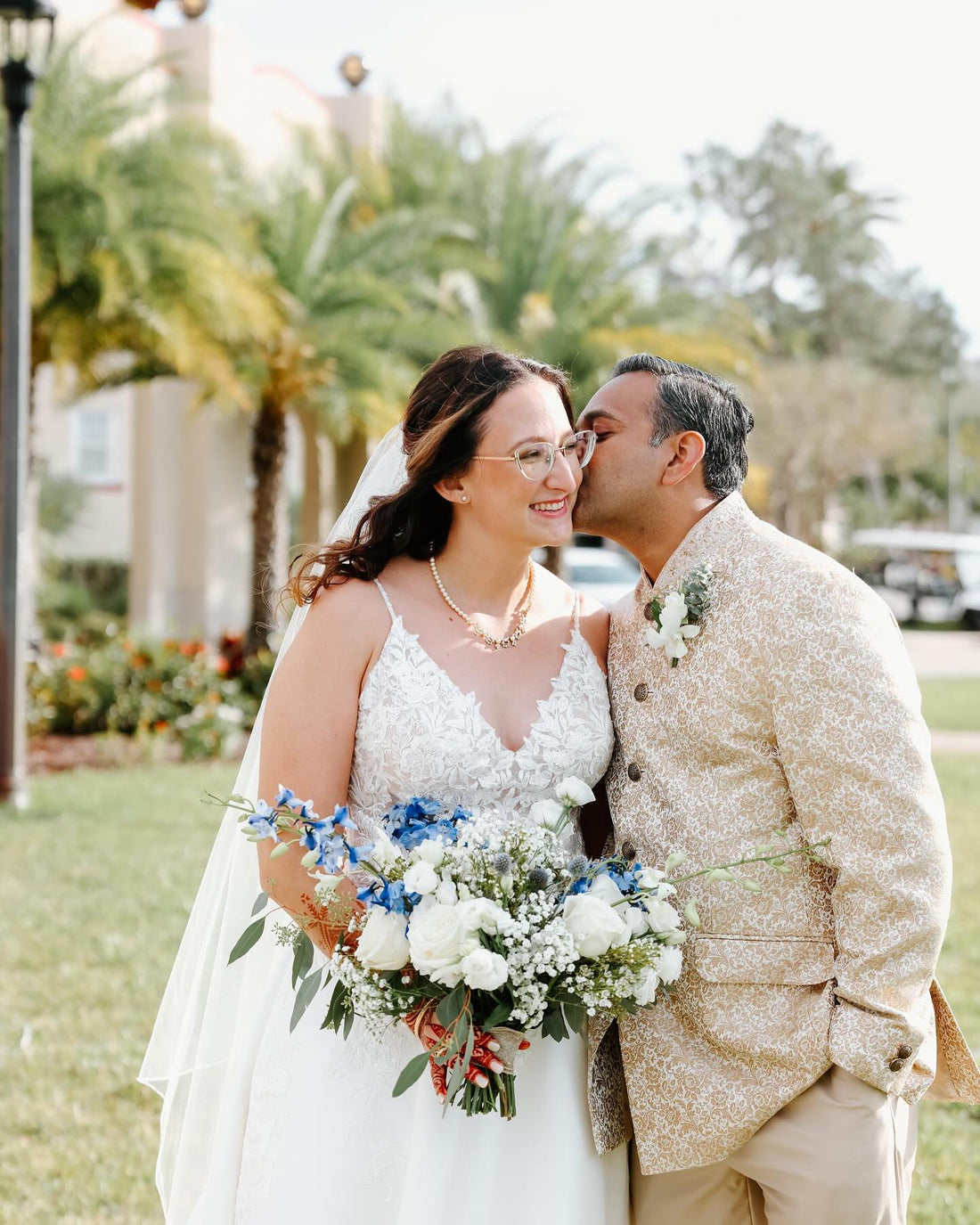 Bridal Bouquet Garden Style Standard
