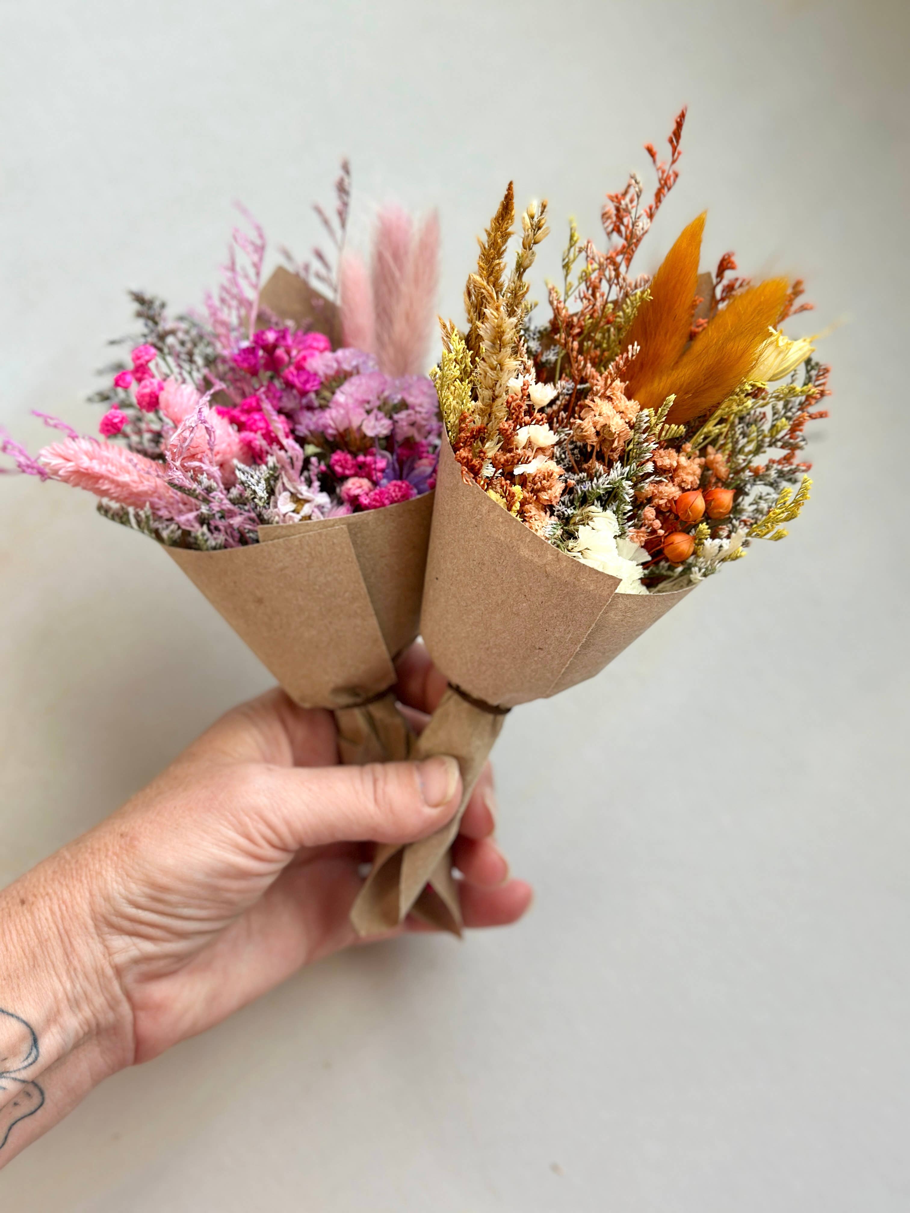 Mini Dried Bouquets