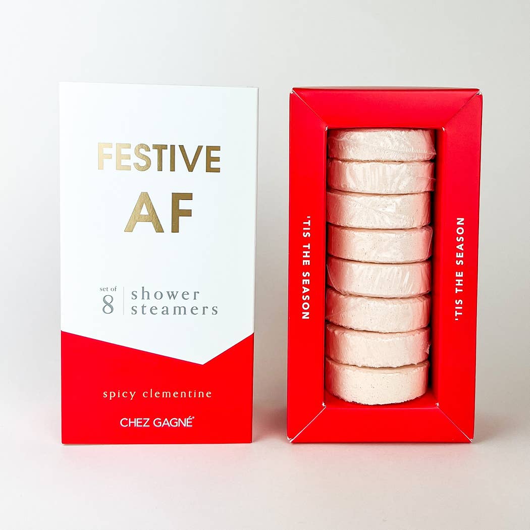Festive AF Shower Steamers - Spicy Clementine
