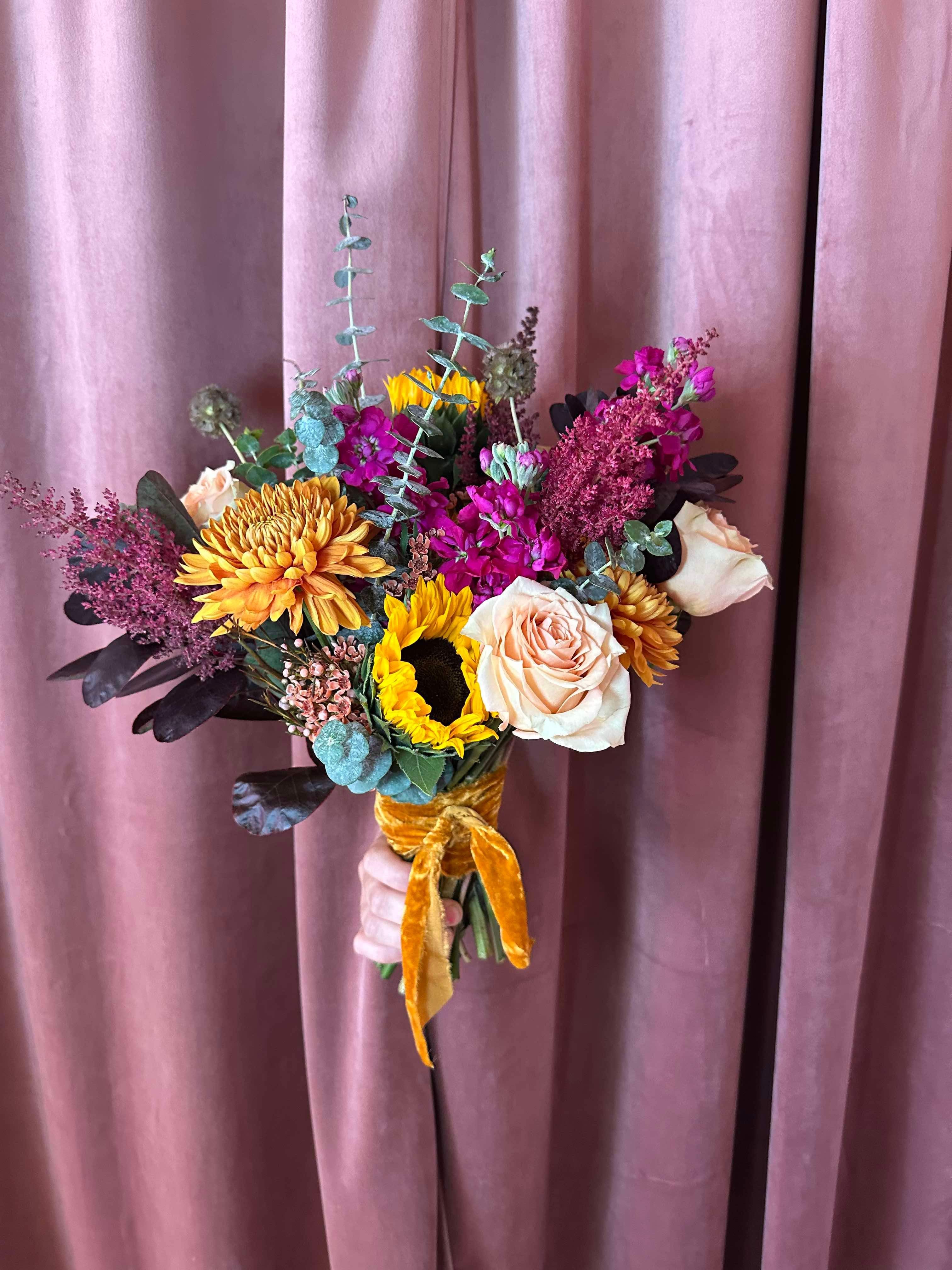 Bridal Bouquet Garden Style Standard