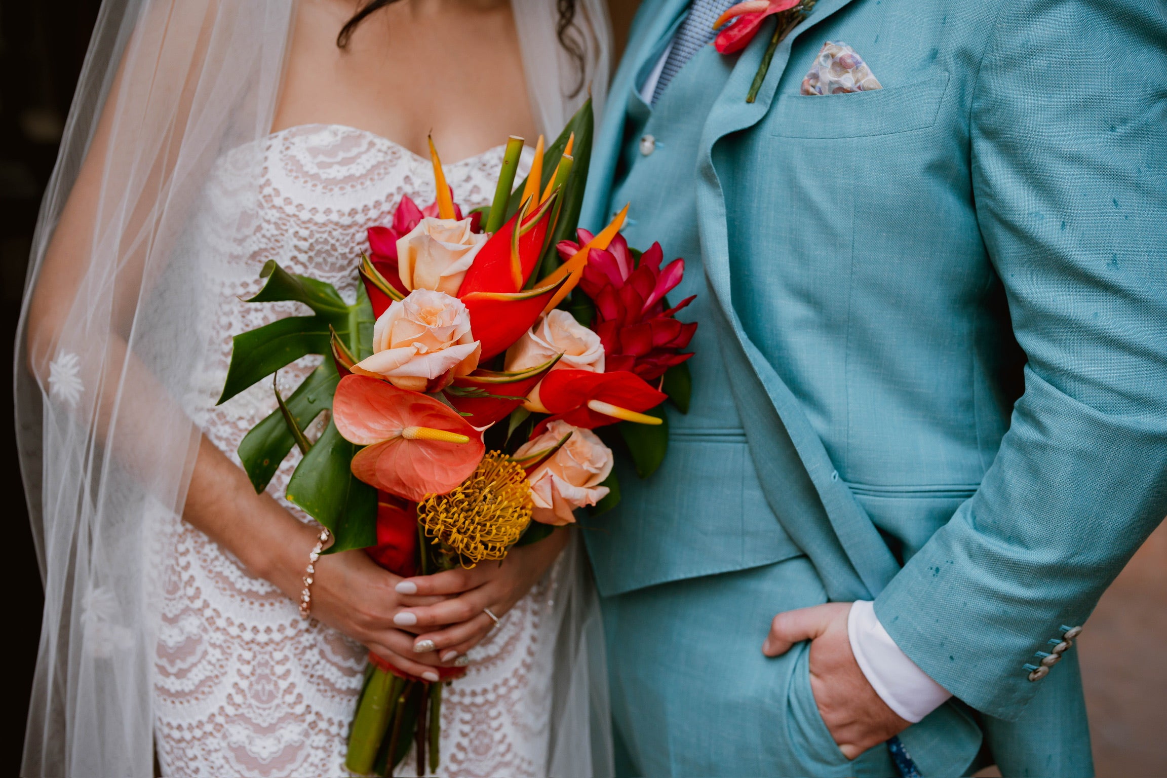Bridal Bouquet Garden Style Grand