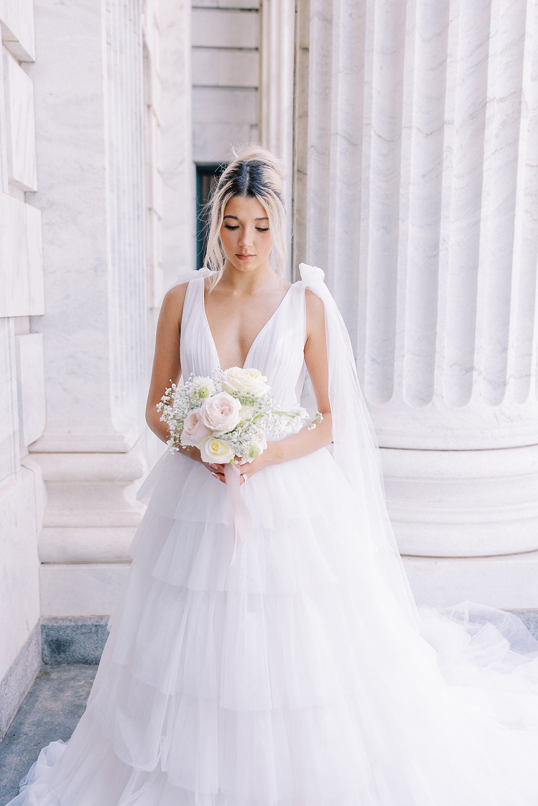 Bridal Bouquet Garden Style Petite