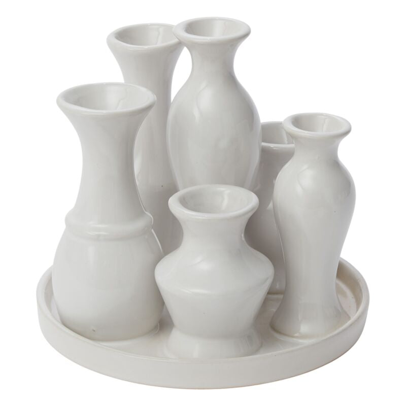 Chic Bud Vases Round