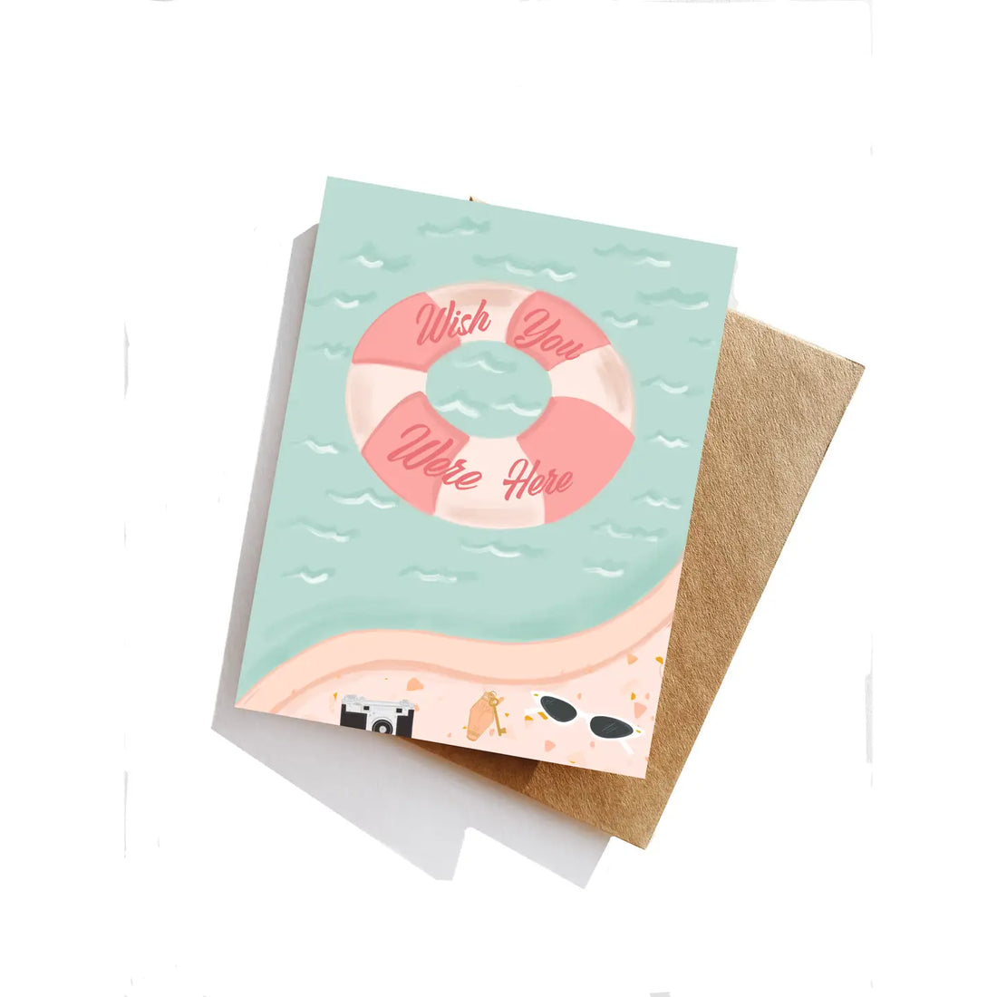 Wish Your Were Here Card