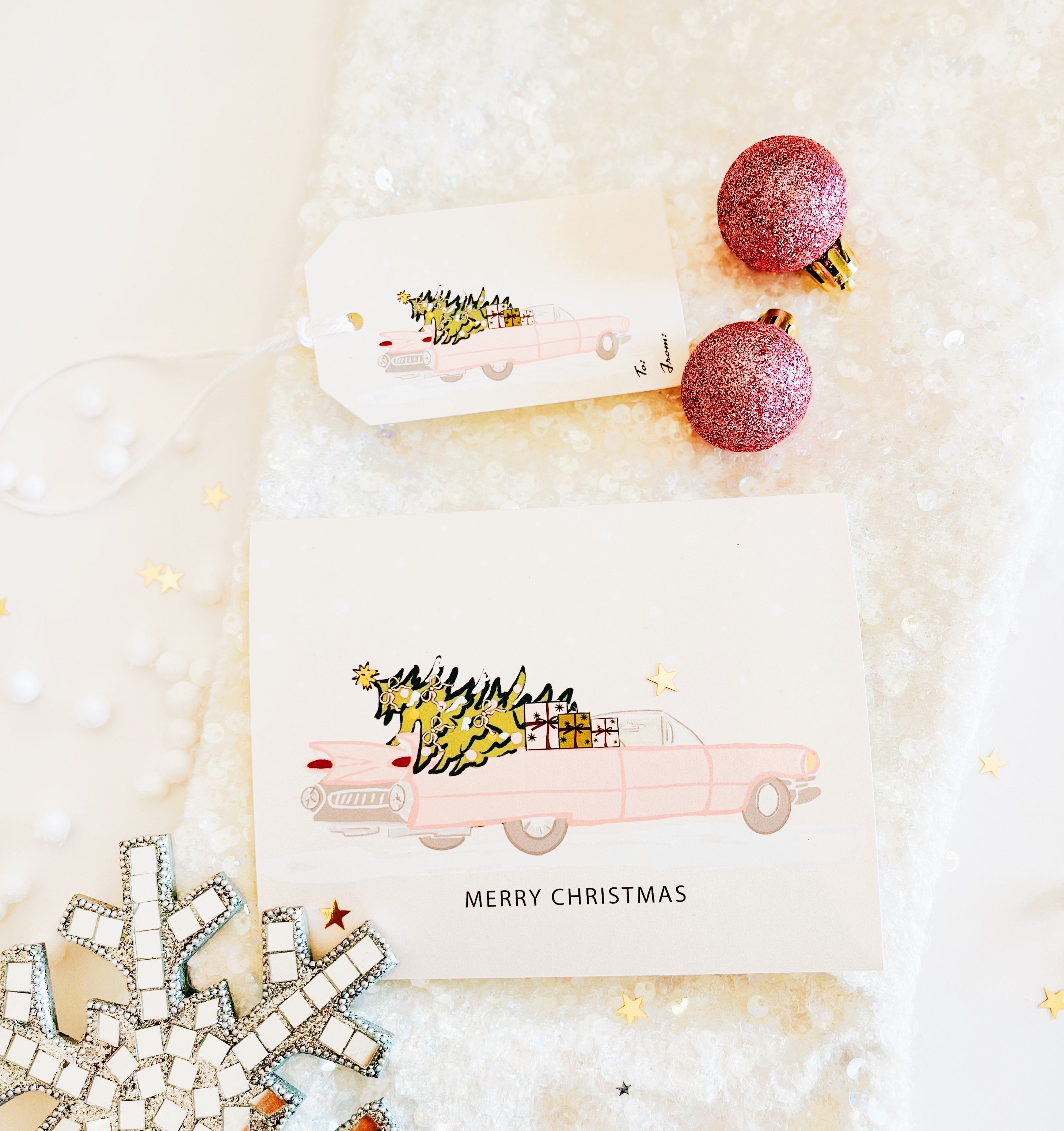 Pink Cadillac Christmas