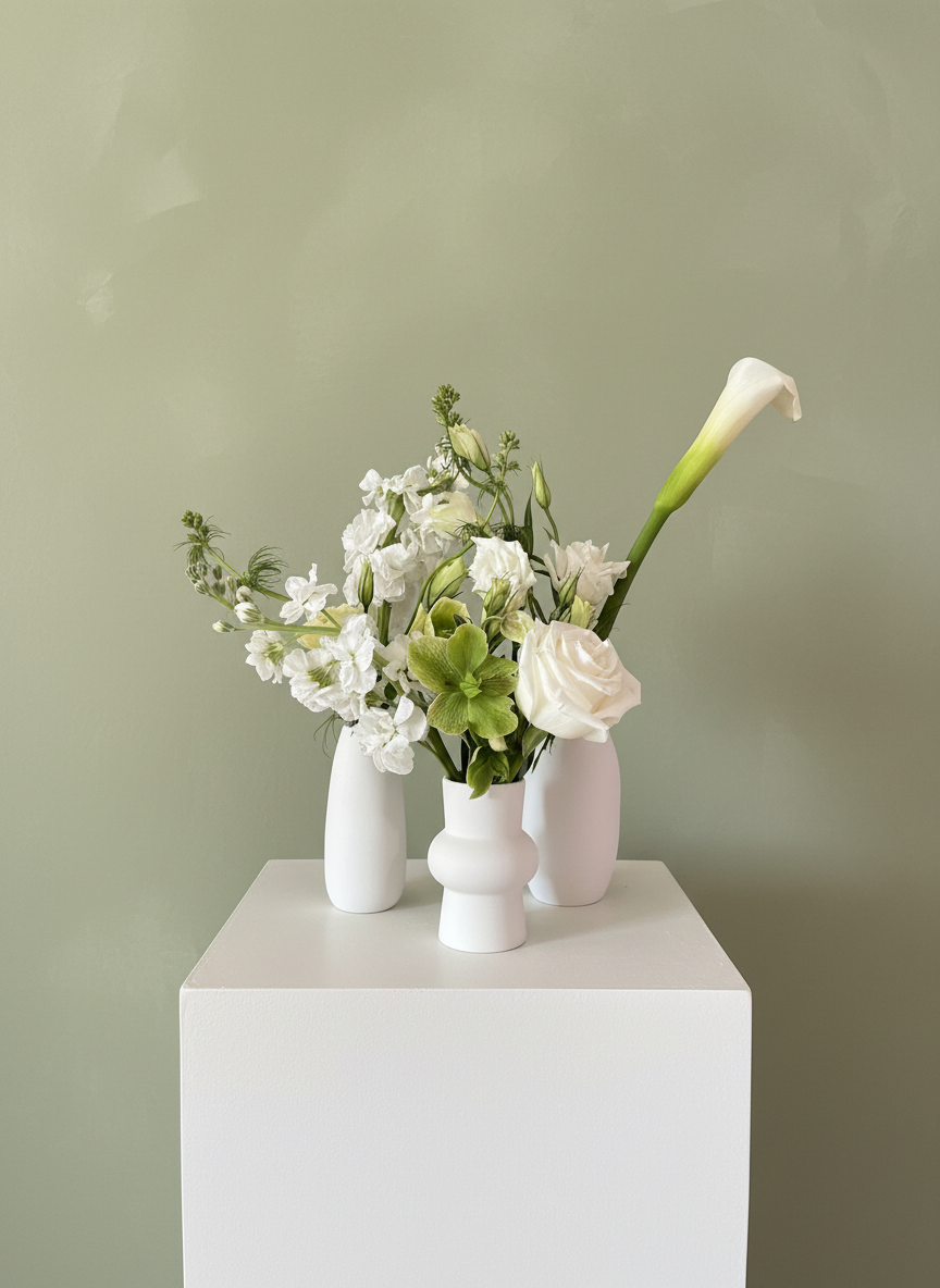 Bud Vase Trio