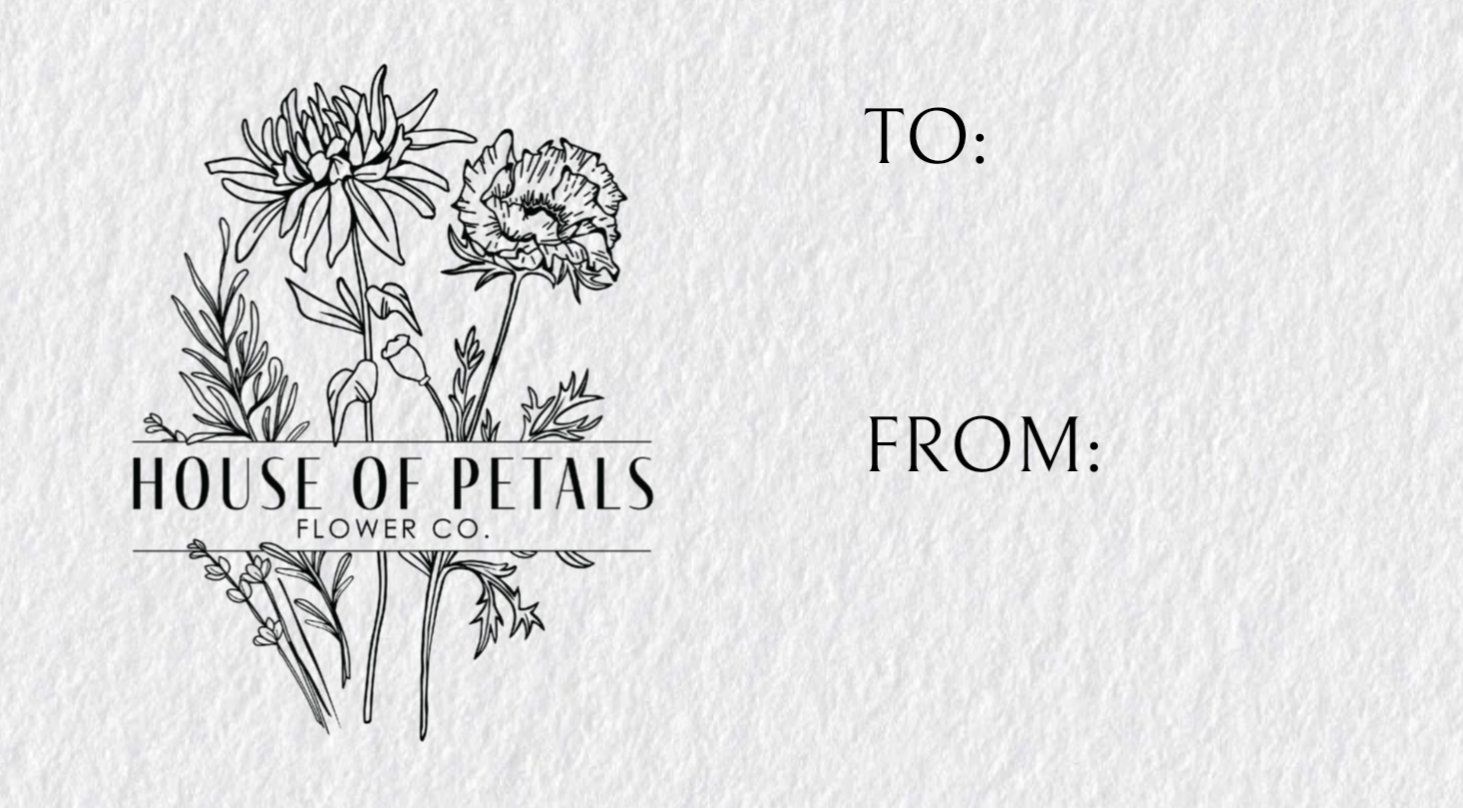 Complimentary Gift Tag