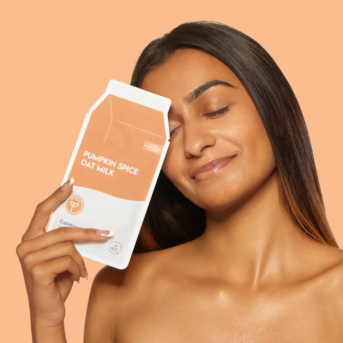 Pumpkin Spice Oat Milk Sheet Mask