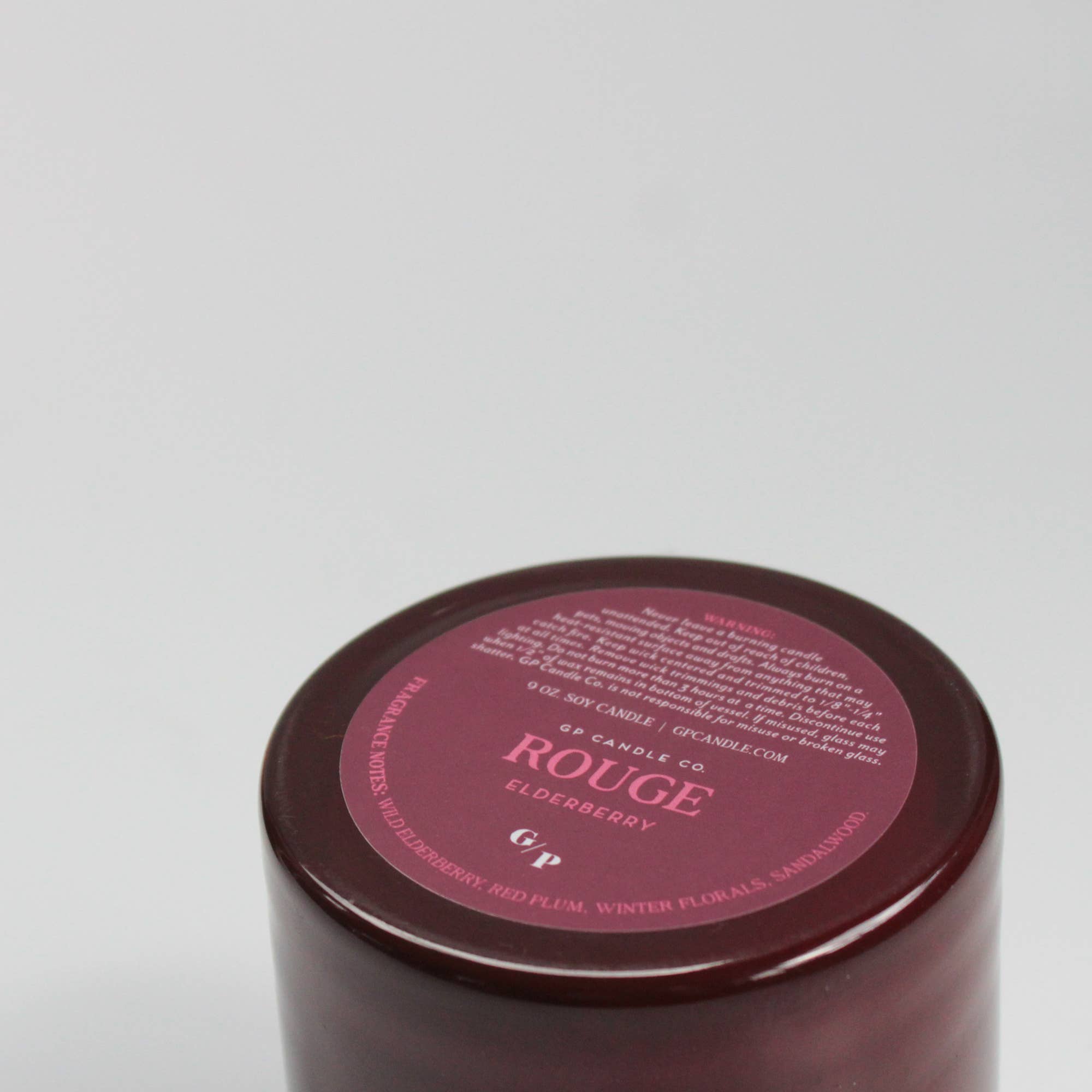 Rouge 9 oz. Hue Candle (Elderberry)