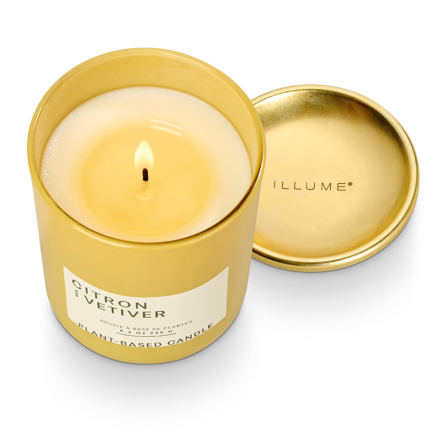 Citron & Vetiver Lidded Jar Candle