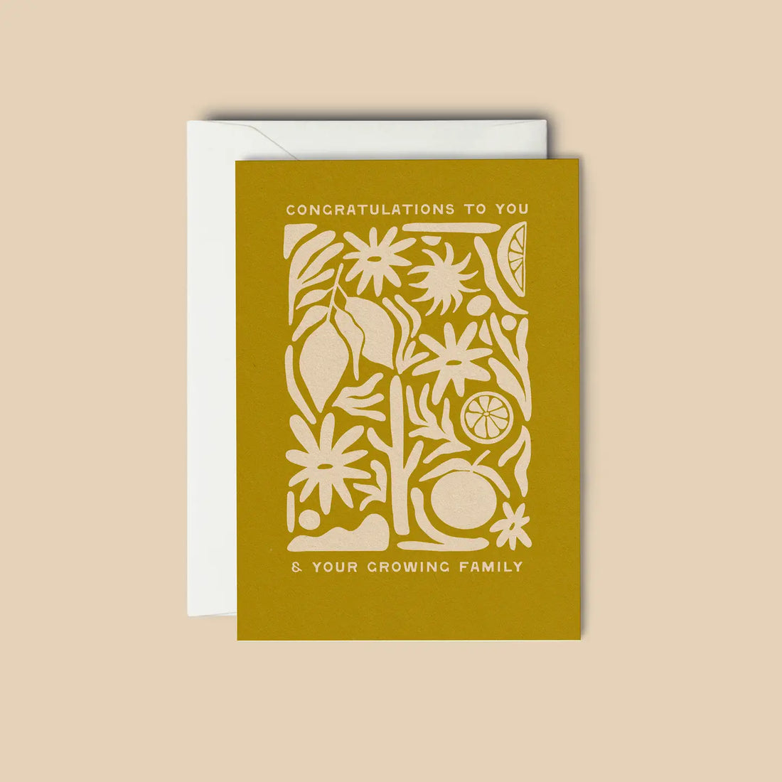 Congratulations To You & Your Growing Family - Greeting Card