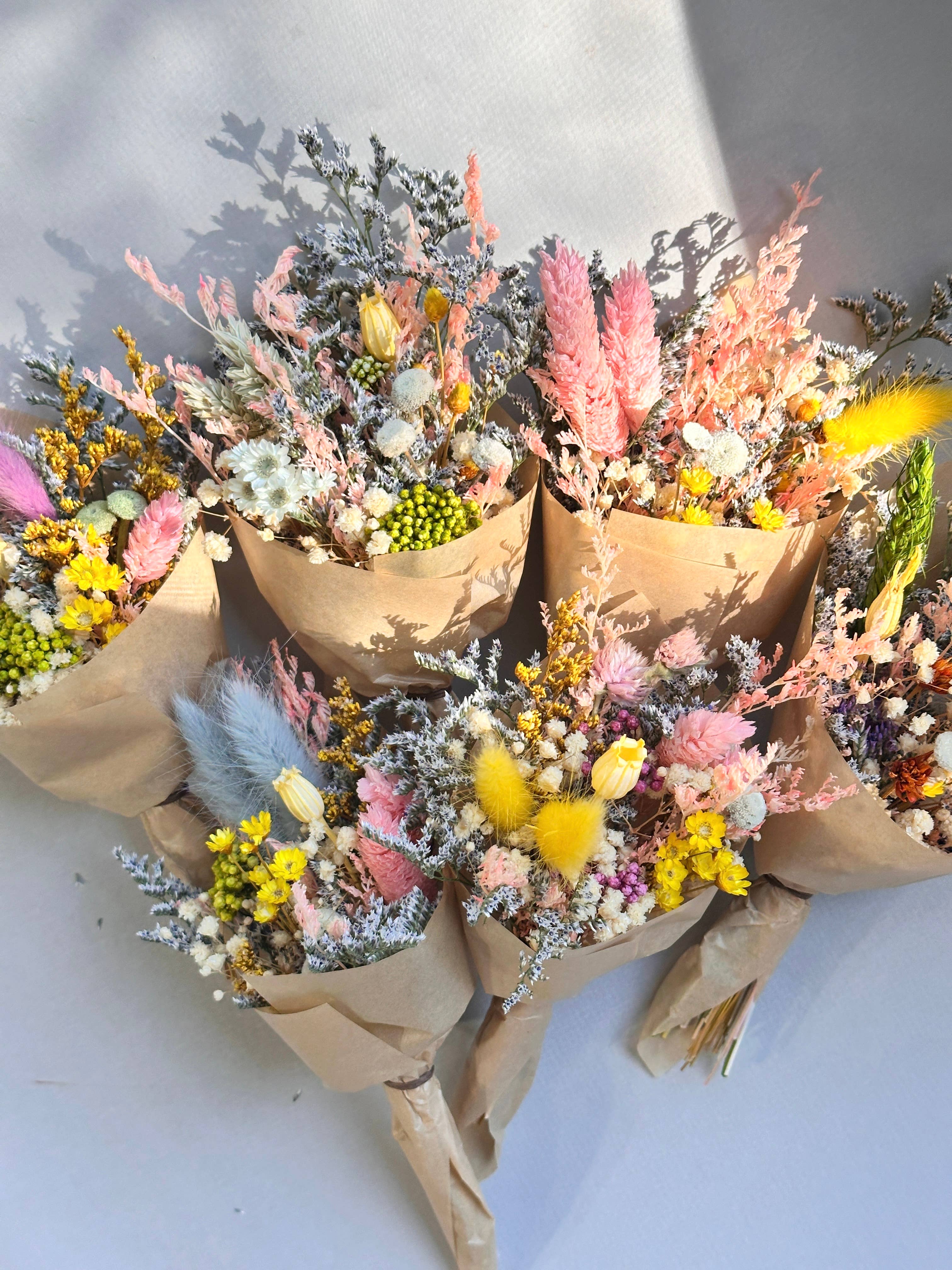 Mini Dried Bouquets
