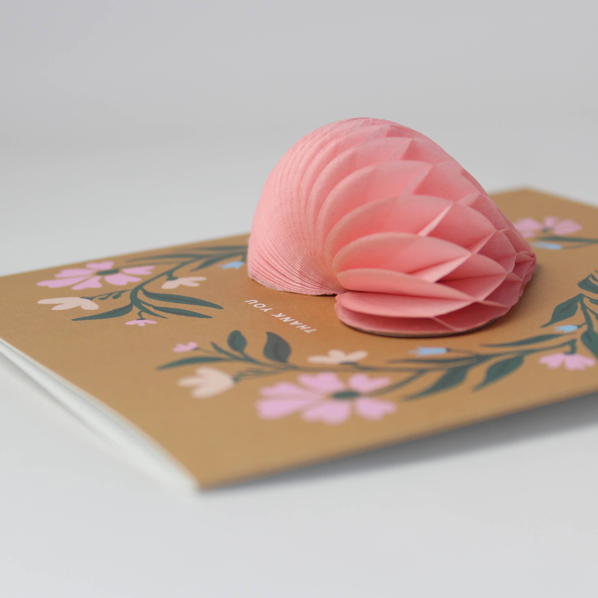 Pop-up Folk Heart Thank You Card