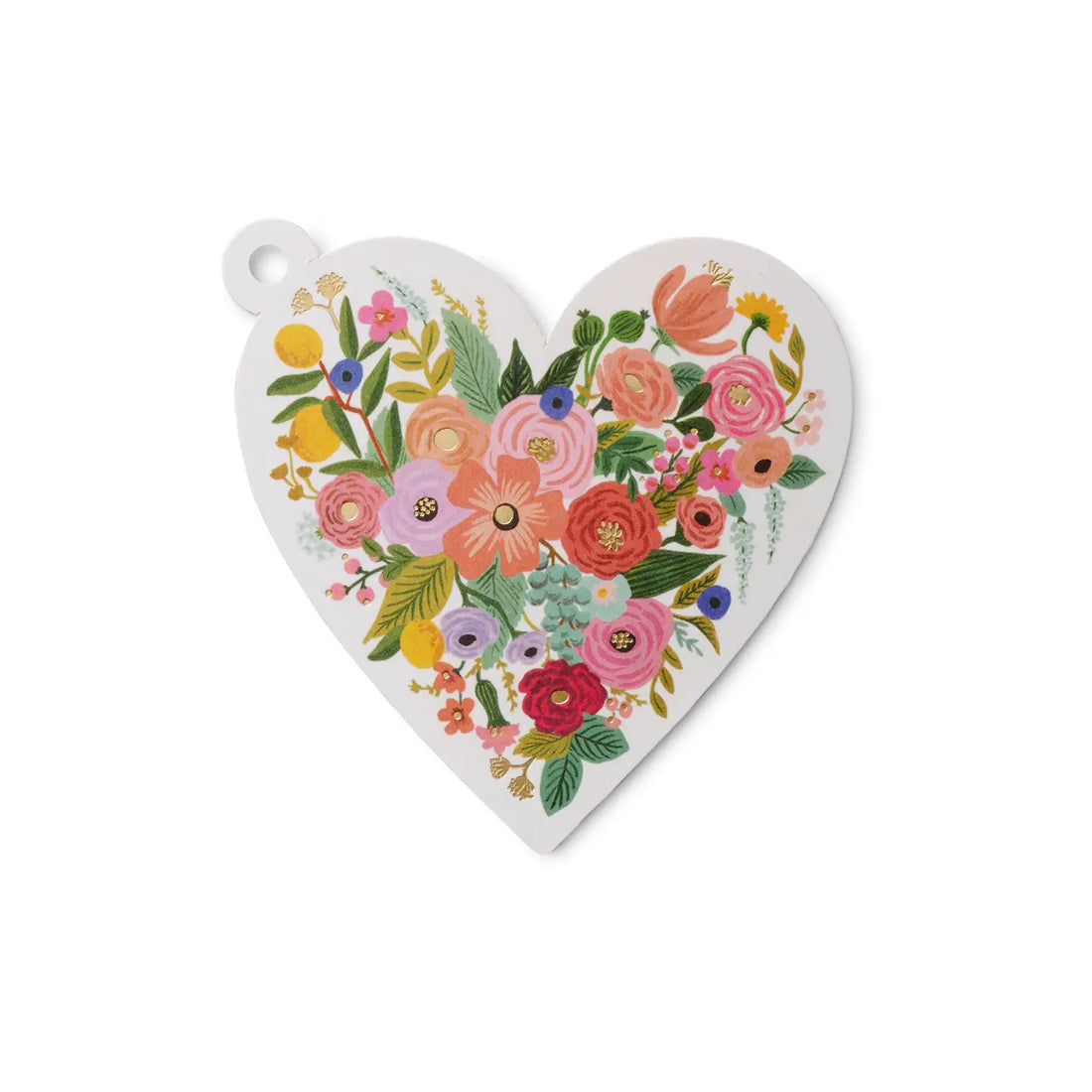 Mini Floral Heart Gift Tag