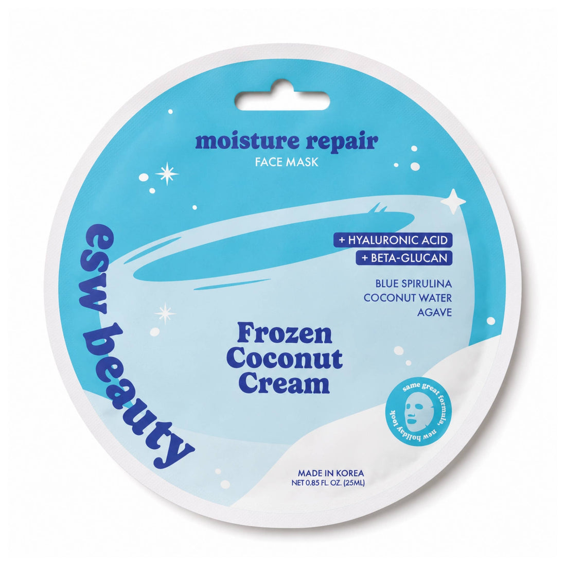 Frozen Coconut Cream Moisture Repair Face Mask
