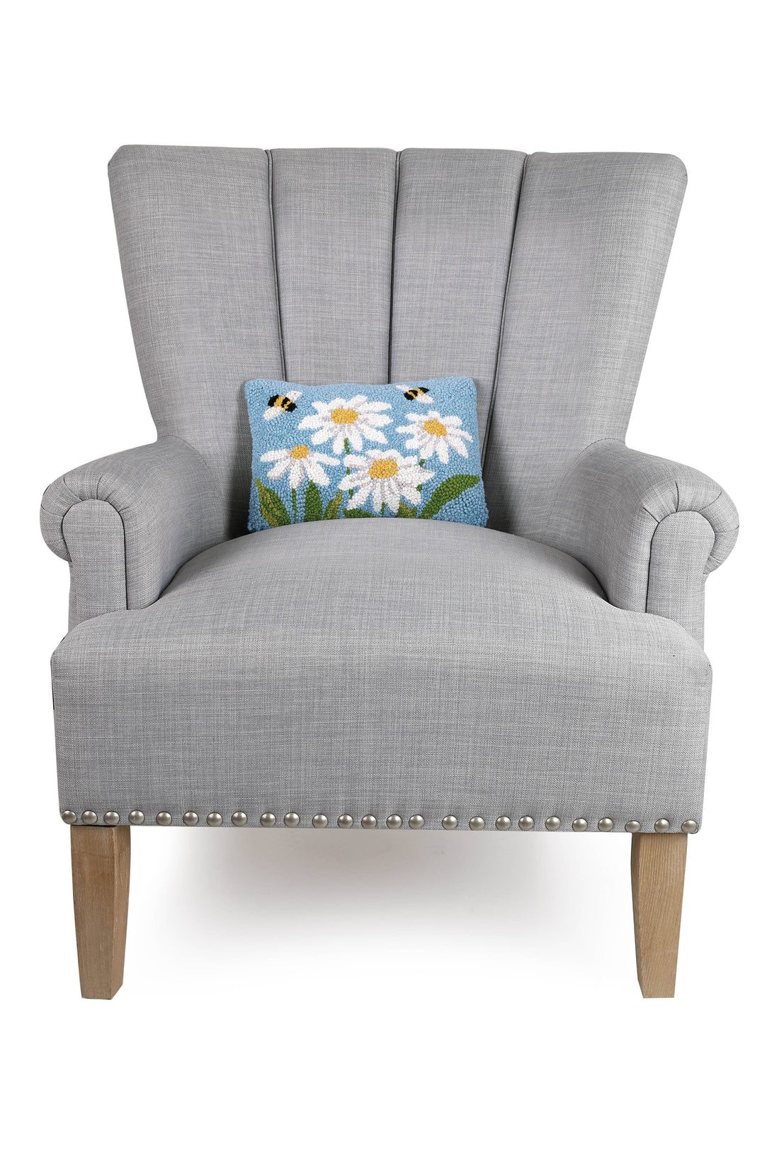 Daisies &amp; Bees Hook Pillow
