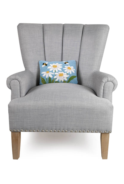Daisies &amp; Bees Hook Pillow