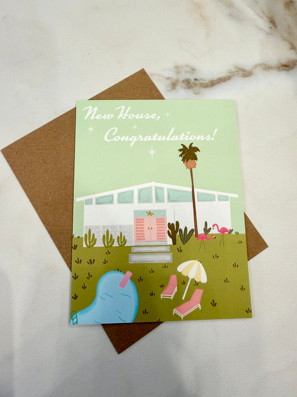 New House, Congratulations Card