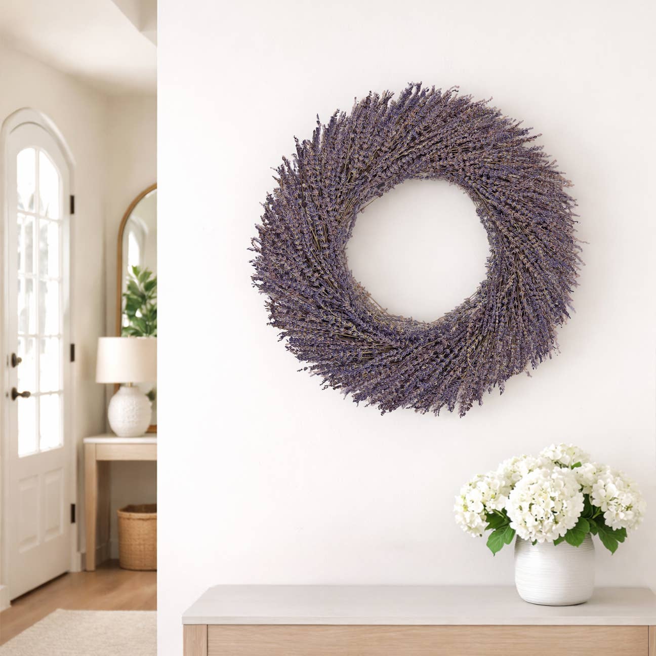 Dried Lavender Wreath