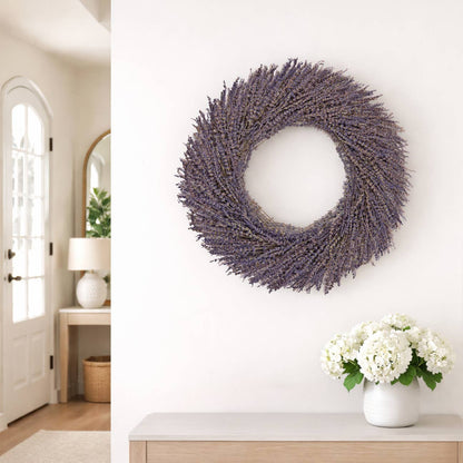 Dried Lavender Wreath