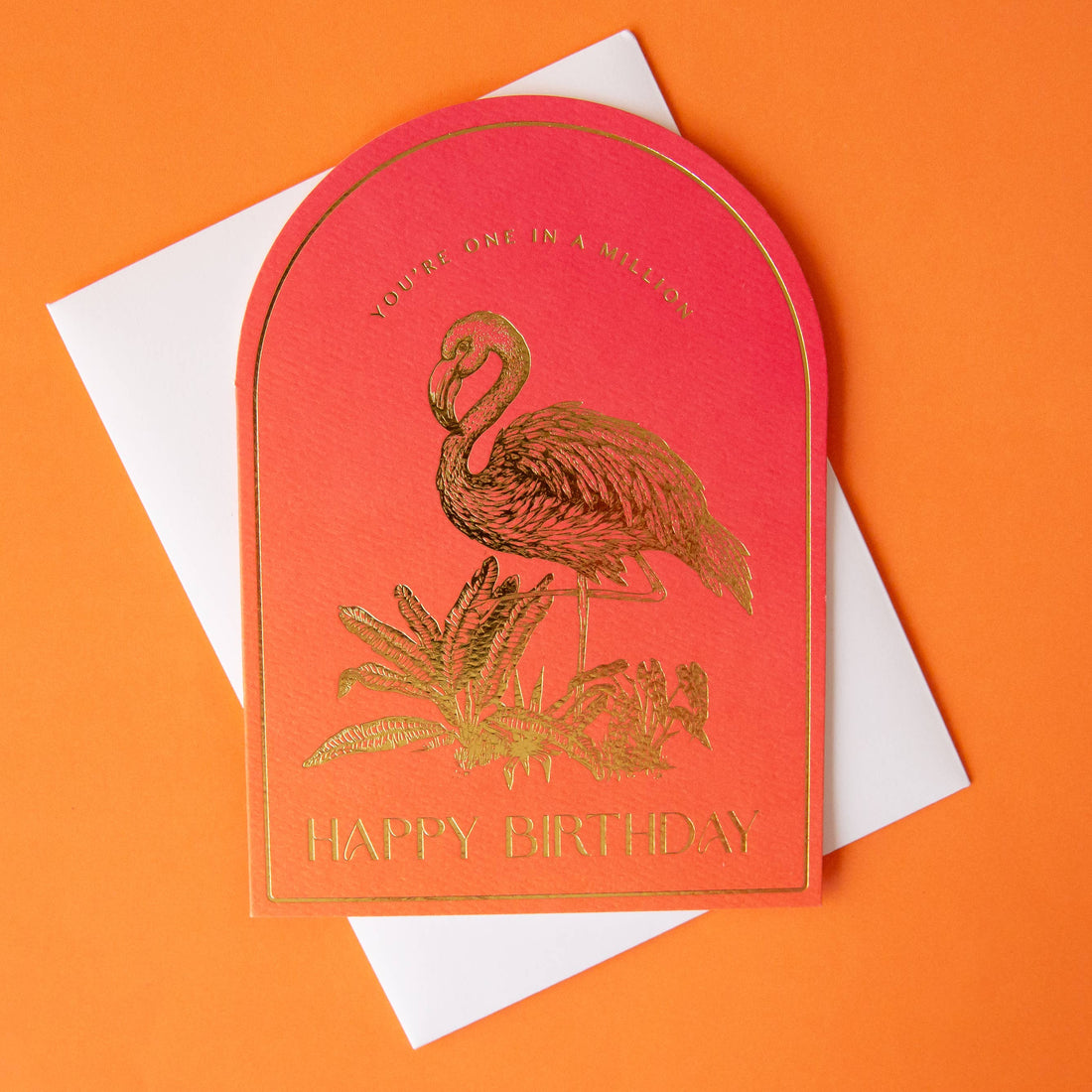 One in a Million Birthday Card | Flamingo