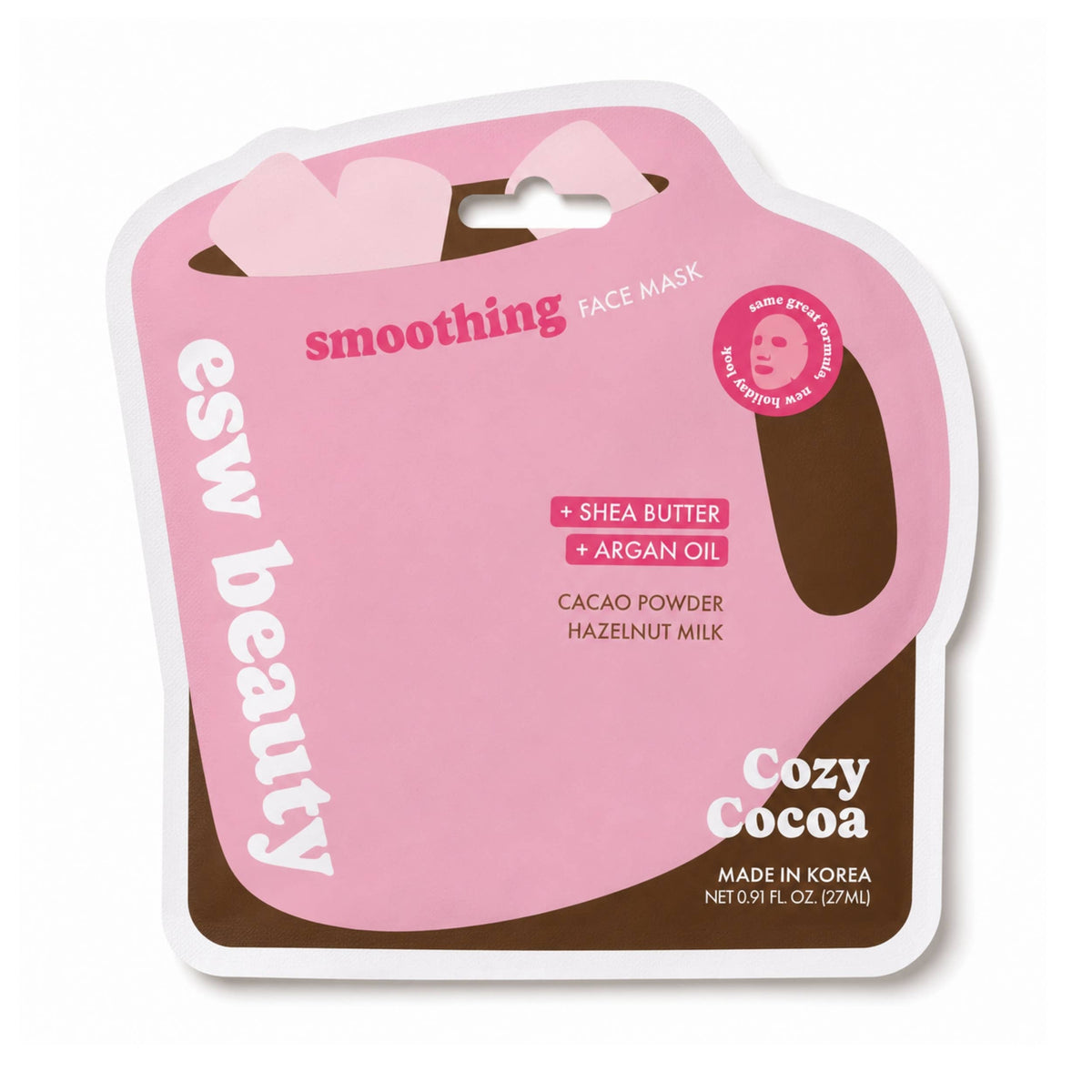 Cozy Cocoa Smoothing Face Mask