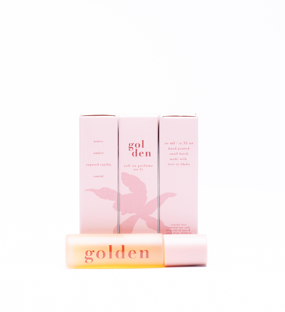Golden Roll-On Perfume