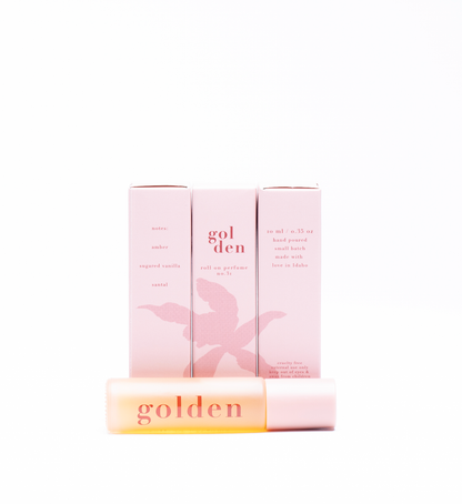 Golden Roll-On Perfume