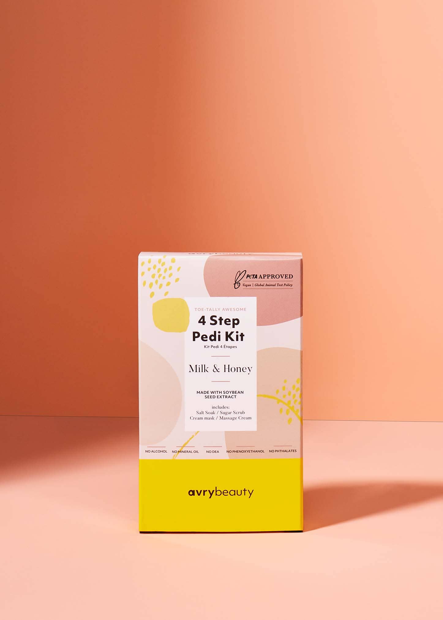 Milk &amp; Honey 4 Step Pedi Kit