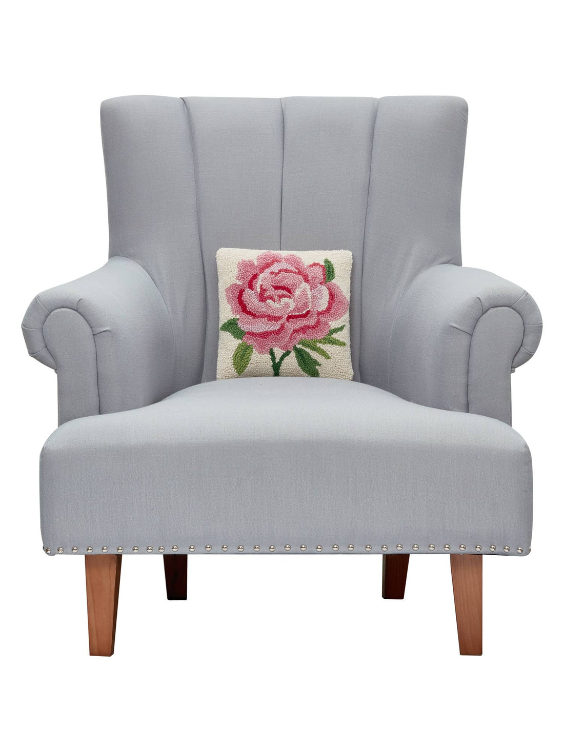Pink Peony Hook Pillow