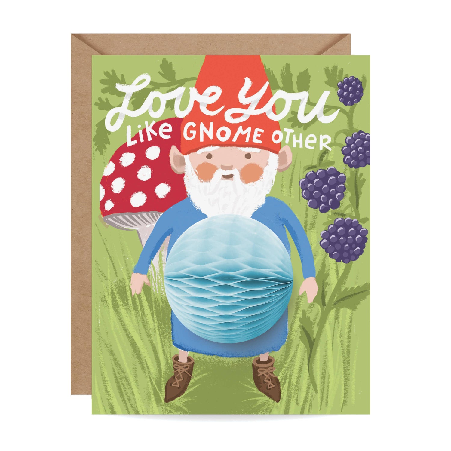 Pop-up Gnome - Love / Friendship Card