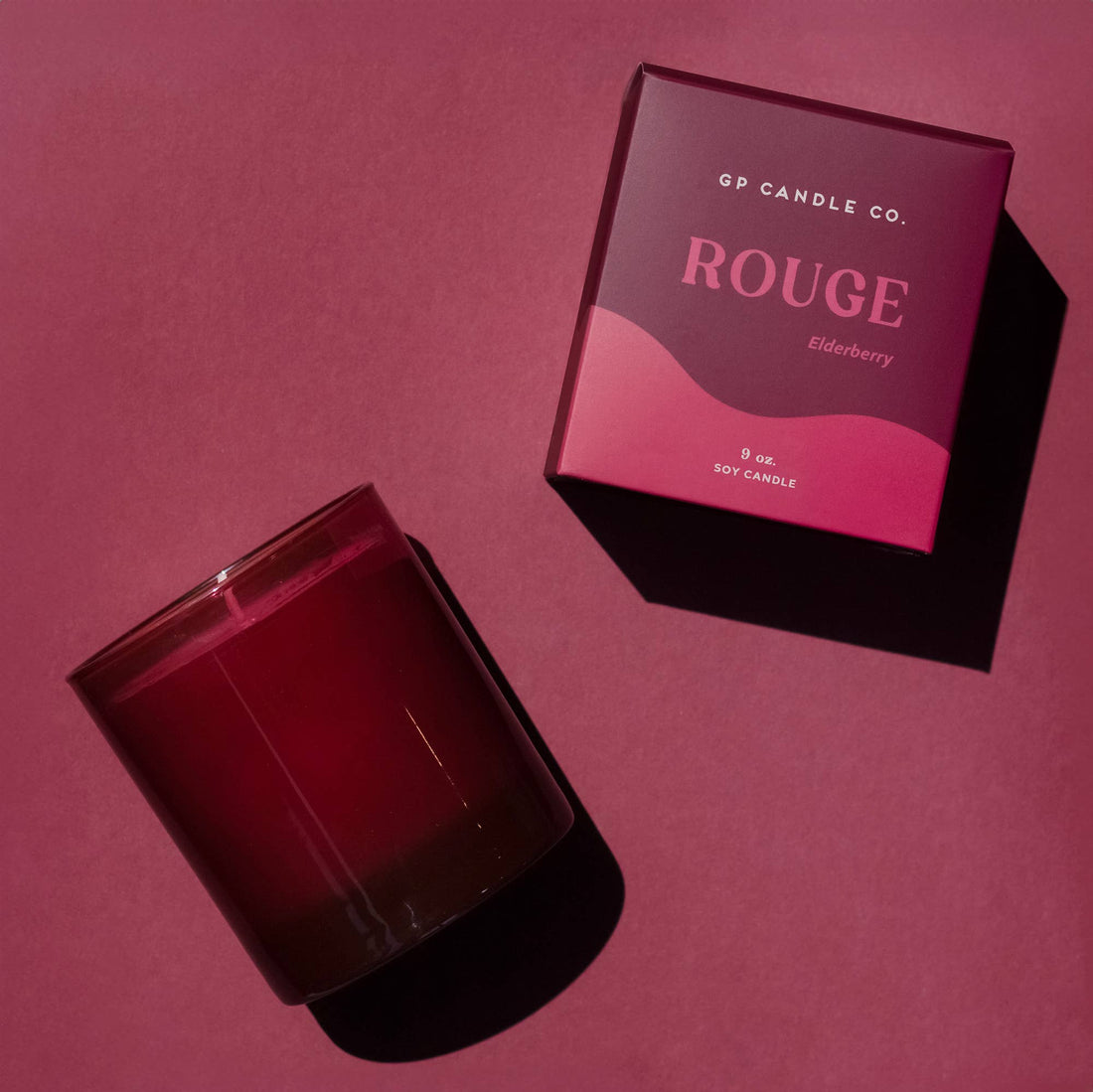 Rouge 9 oz. Hue Candle (Elderberry)