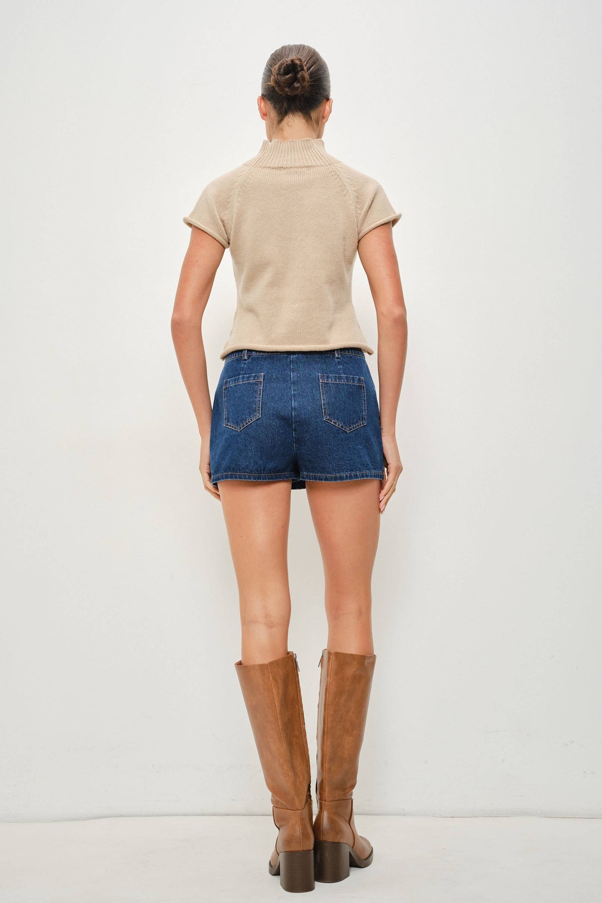 Jenna Button Knit Top