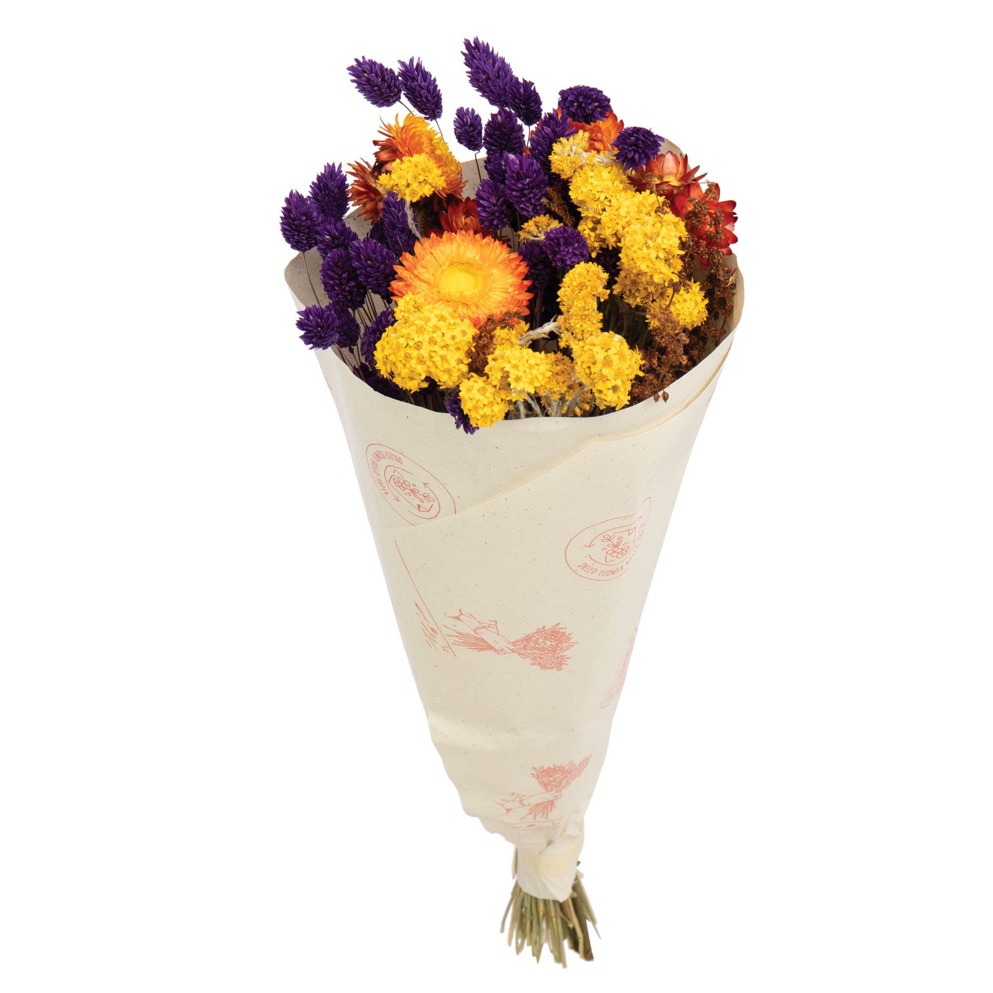 Dried Fall Purple and Yellow - Size XS