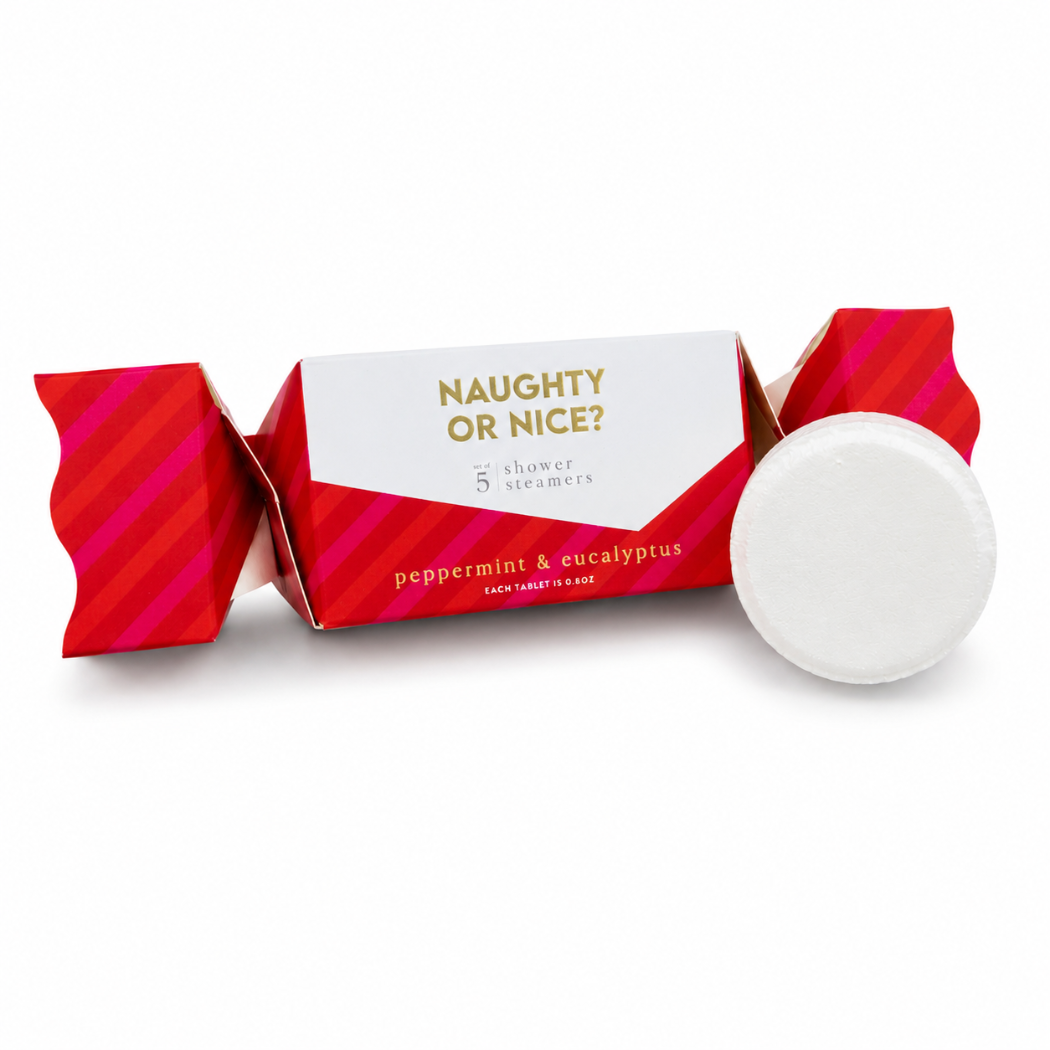 Naughty or Nice? - Mini Shower Steamer Popper Gift Set