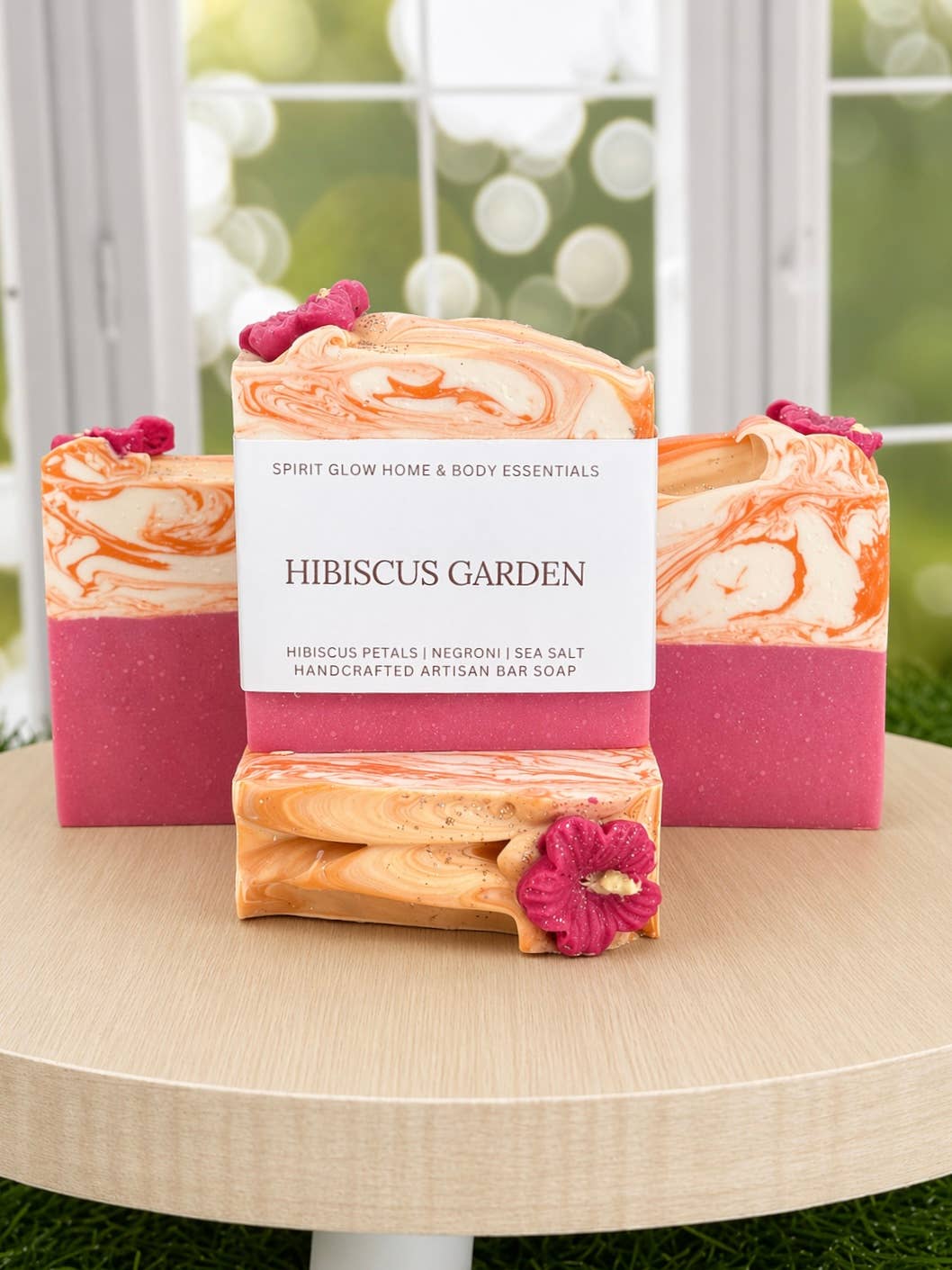 Hibiscus Garden Artisan Soap Bar