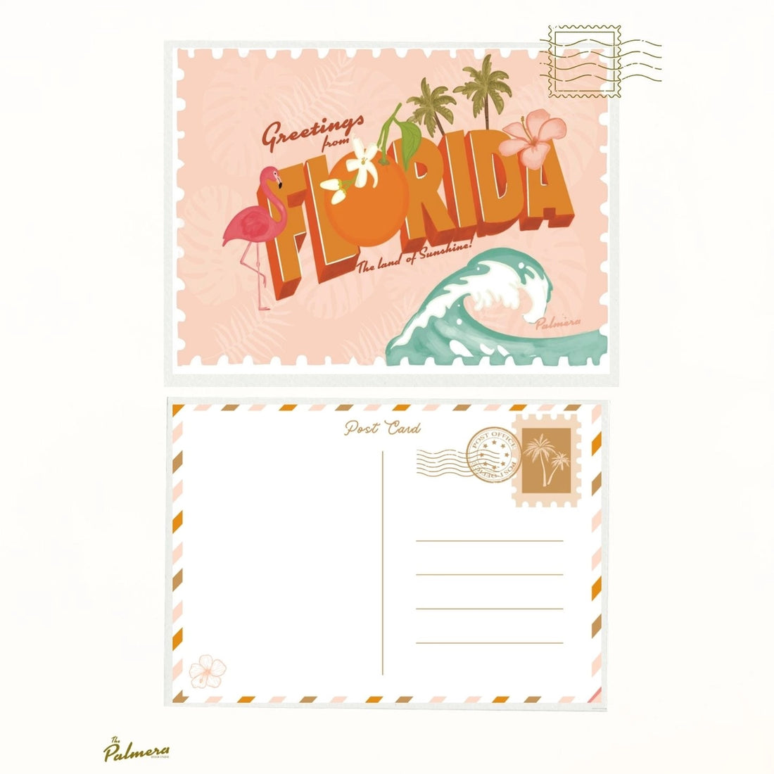 Greetings From Florida Postcard