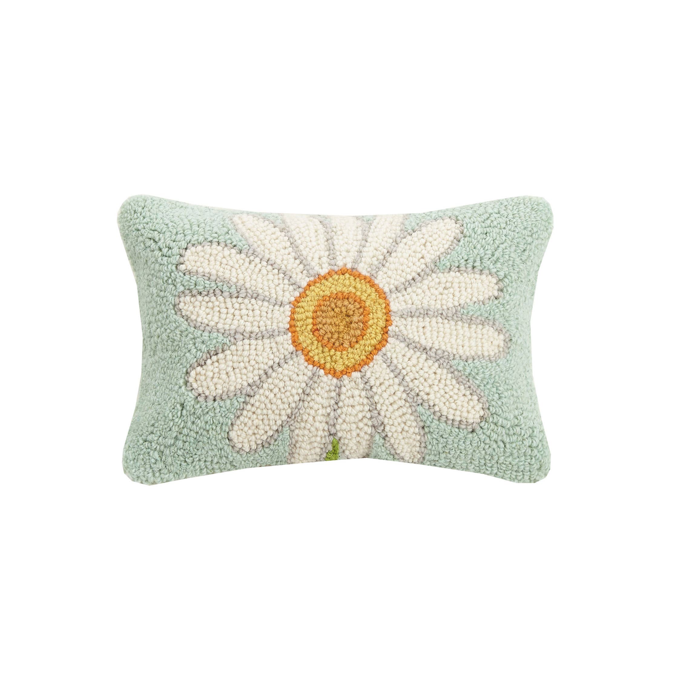 Blue Daisy Hook Pillow
