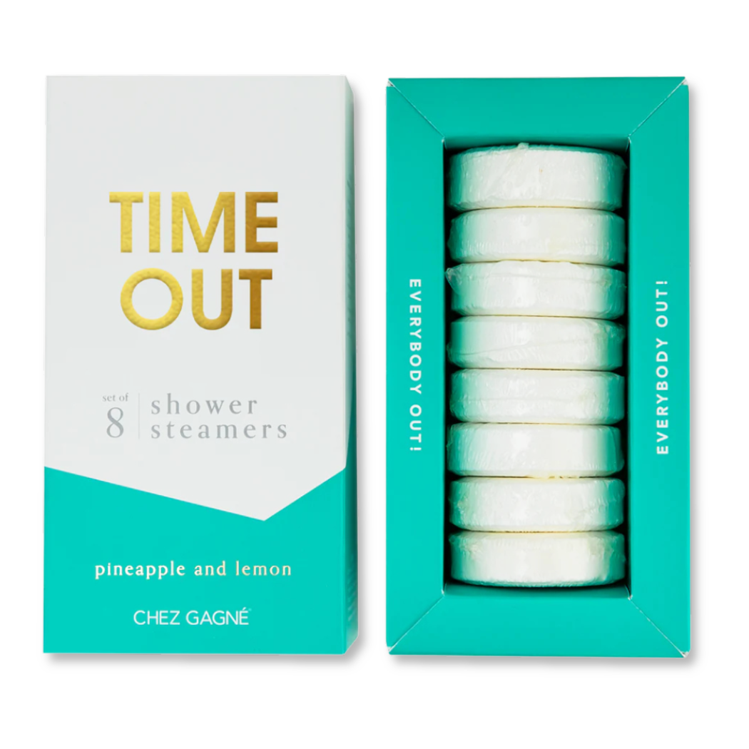 Time Out Shower Steamers - Pineapple Lemon - Set of 8 Tabs