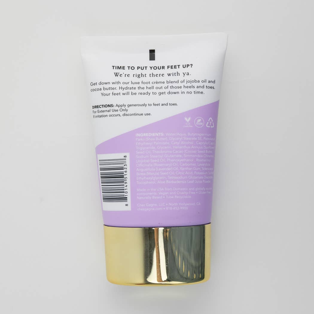 Toe Up - Clean + Foot Crème - Lavender - 3.4oz