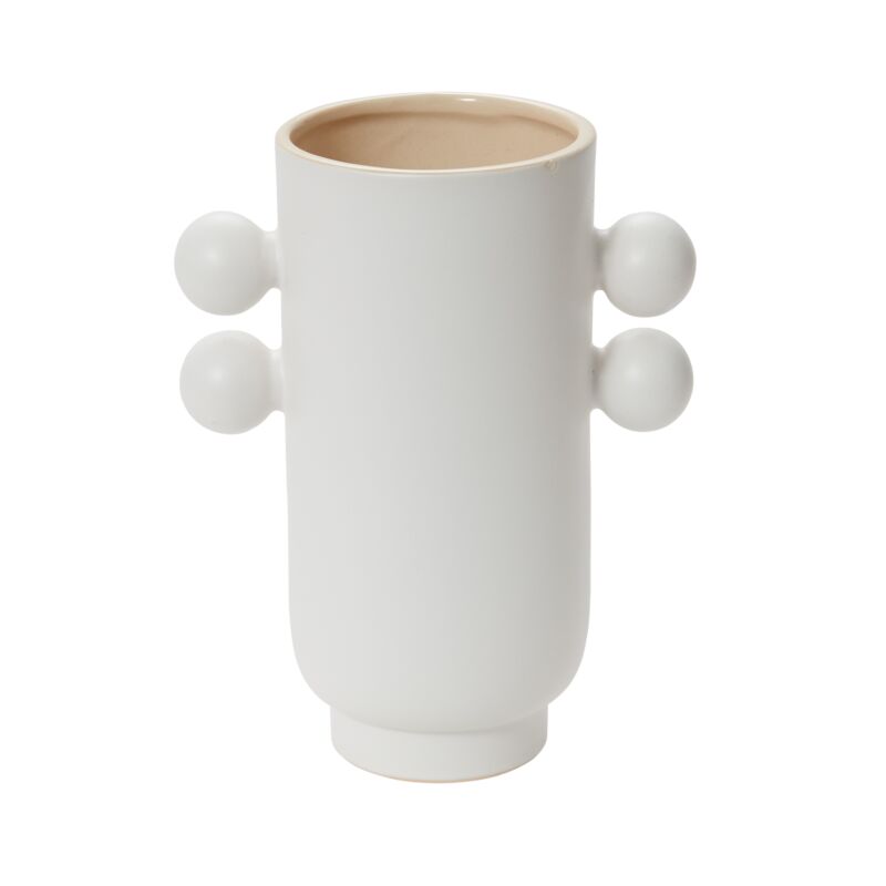 Farley White Vase