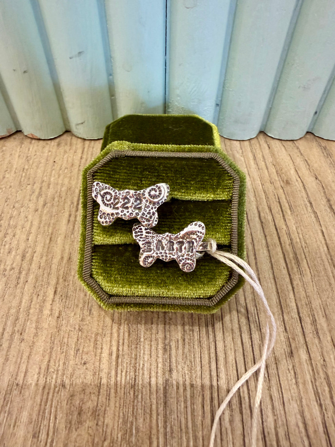 Silver &amp; Soil Studio Butterfly Stamped Ring