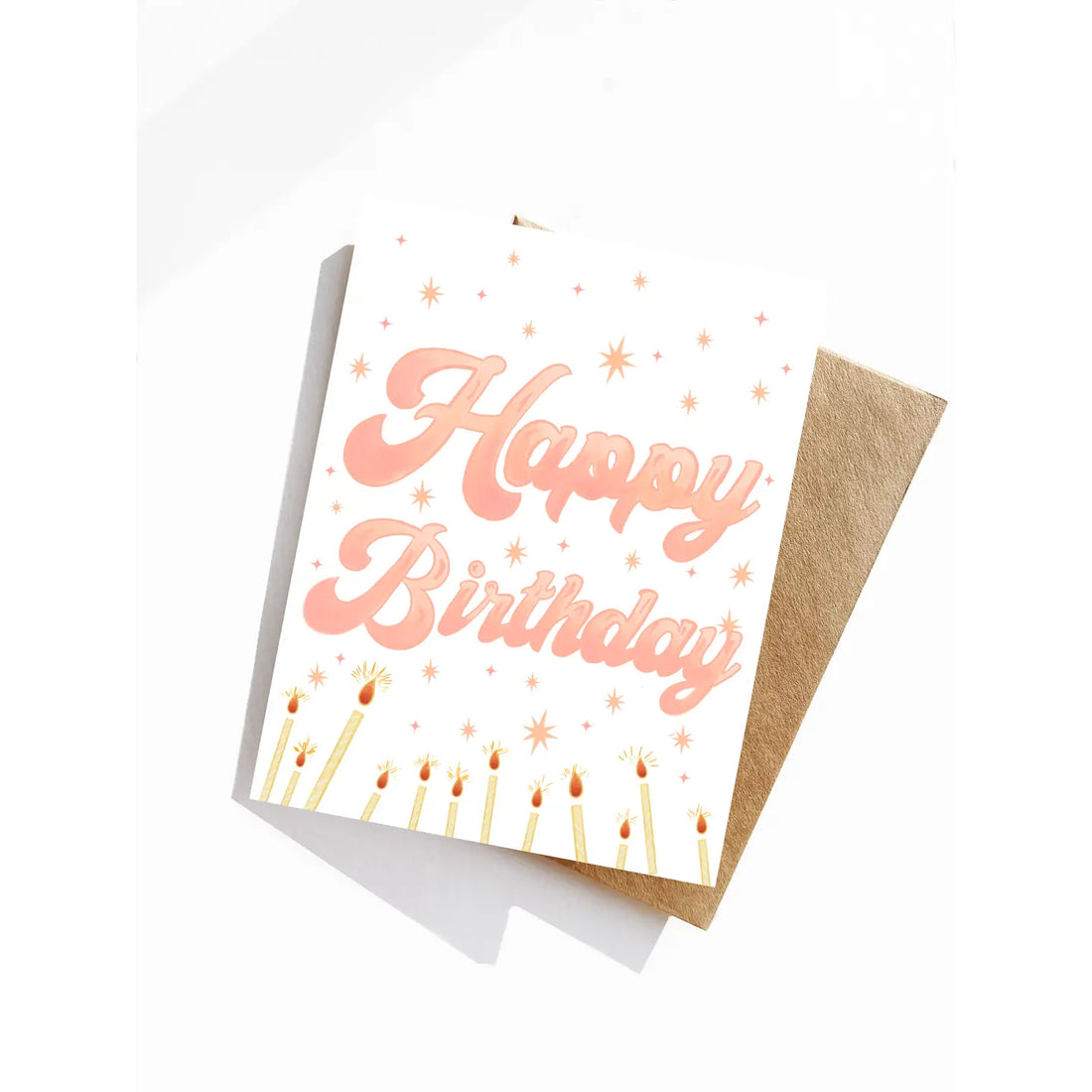 Happy Birthday Candles Card