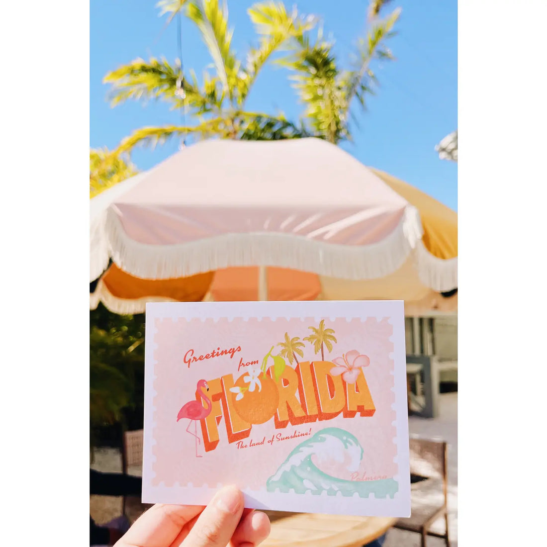 Greetings From Florida Postcard